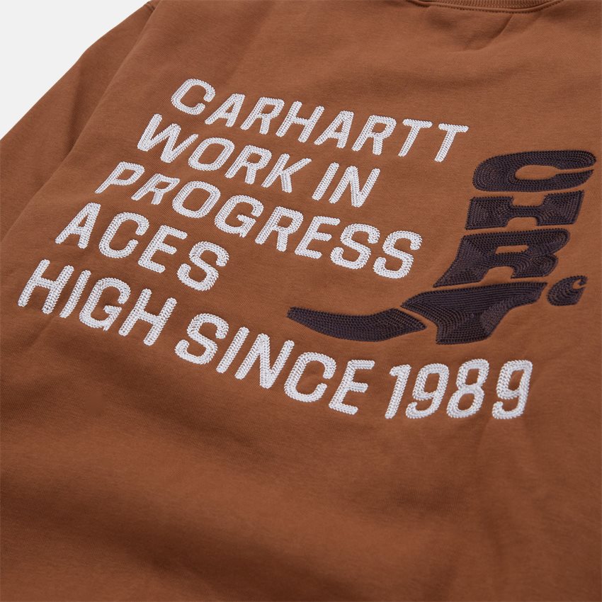 Carhartt WIP Sweatshirts BOOT SWEATSHIRT I031439 HAMILTON BROWN